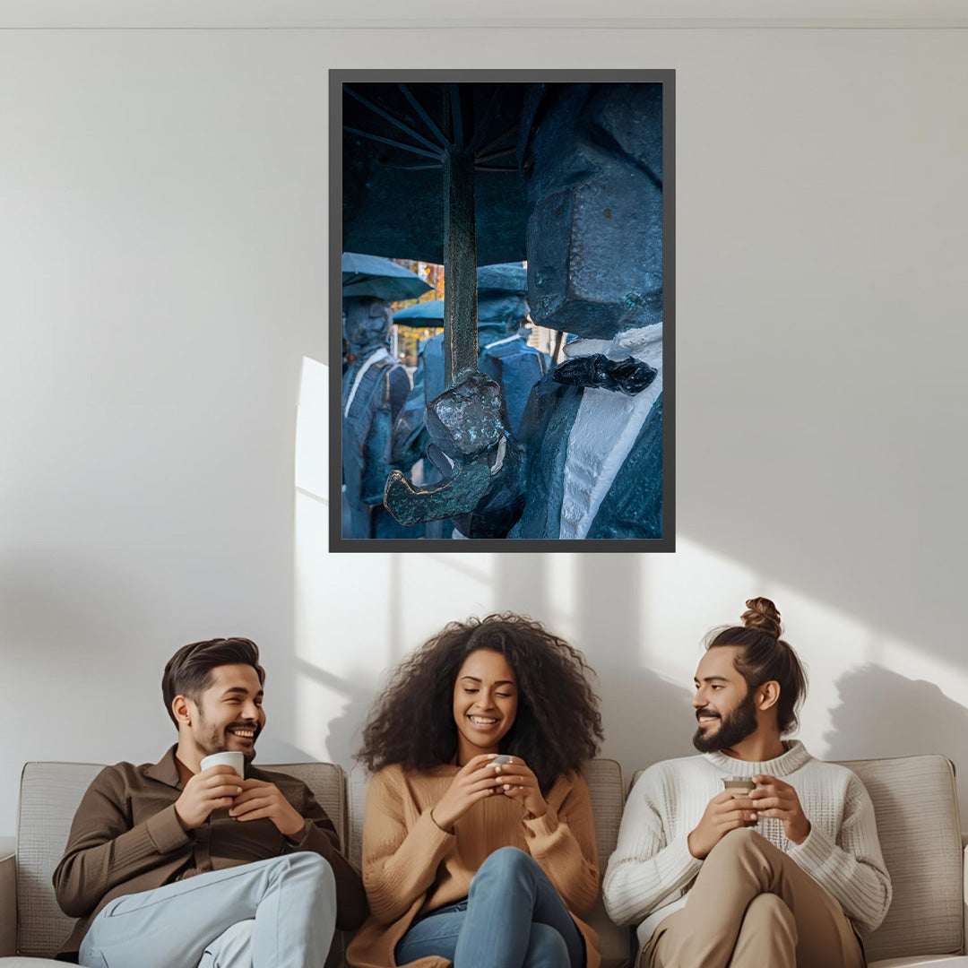 The Gentlemen, Under their cover – Unframed Semi-Gloss Photography Print