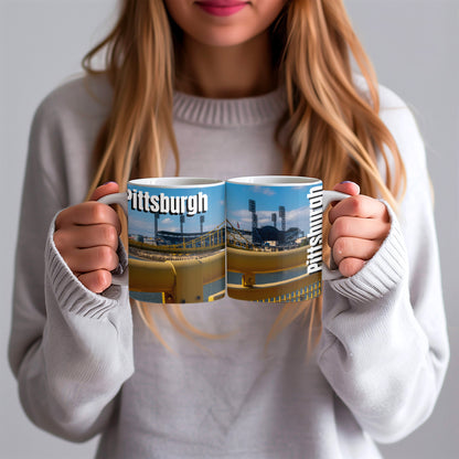 PNC Park Views, Yellow Bridge Heart – Pittsburgh Pride in Every Sip