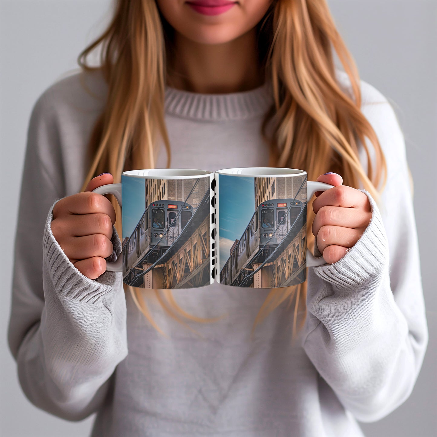 Chicago Coffee Mug, Coffee Gift for Her or Him, Coffee Cup Custom, Kitchen Decor, Small Office Gift, Gifts for Mom, Dad, Coworker, Employees