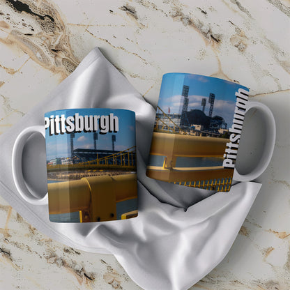 PNC Park Views, Yellow Bridge Heart – Pittsburgh Pride in Every Sip