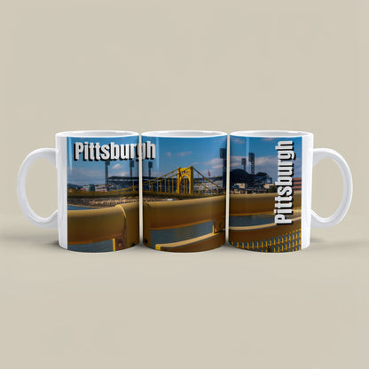 PNC Park Views, Yellow Bridge Heart – Pittsburgh Pride in Every Sip