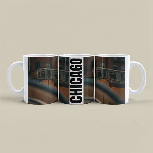 Chicago Coffee Mug, Coffee Gift for Her or Him, Coffee Cup Custom, Kitchen Decor, Small Office Gift, Gifts for Mom, Dad, Coworker, Employees