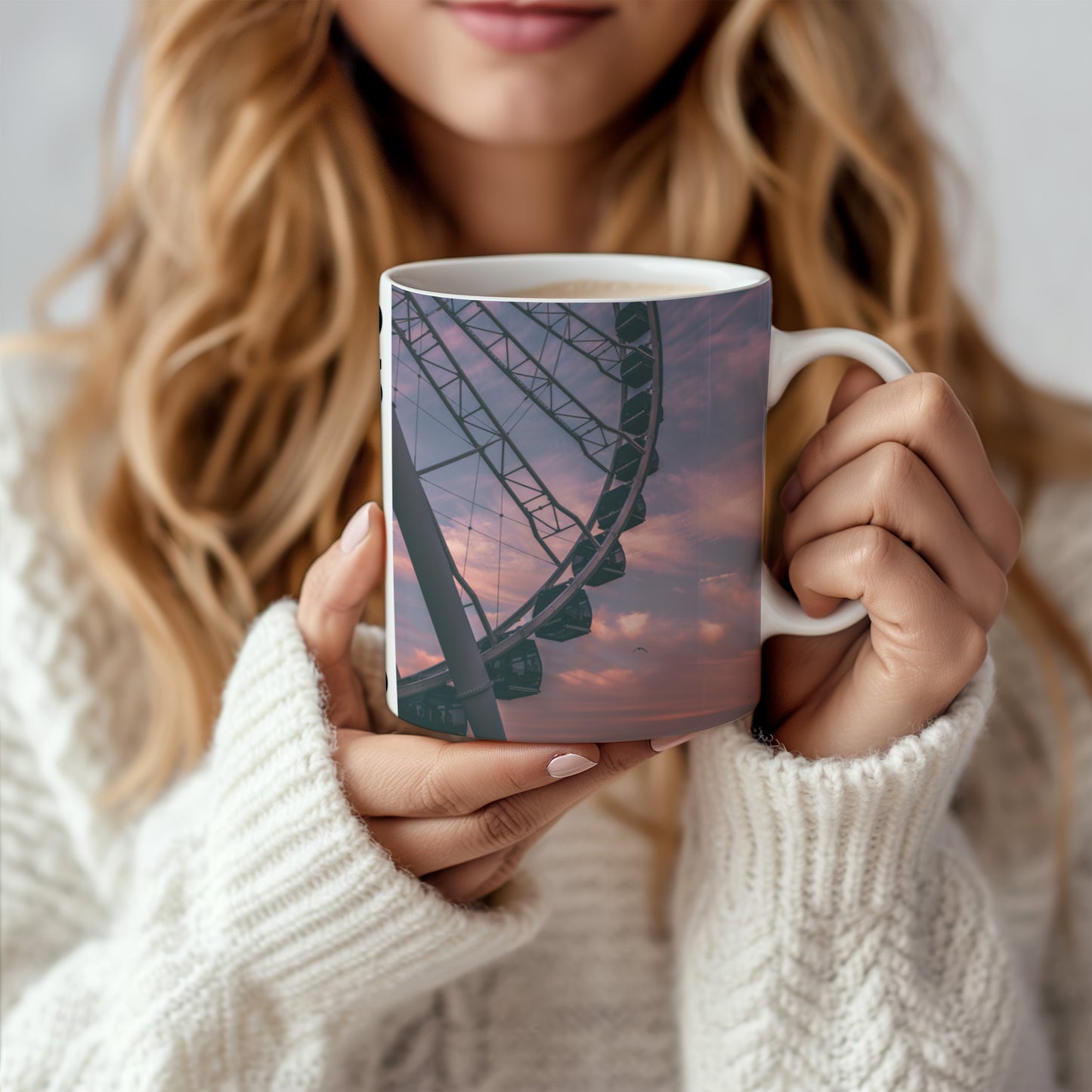 Chicago Coffee Mug, Coffee Gift for Her or Him, Coffee Cup Custom, Kitchen Decor, Small Office Gift, Gifts for Mom, Dad, Coworker, Employees