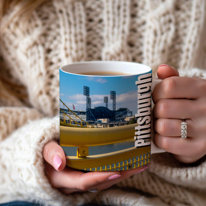 PNC Park Views, Yellow Bridge Heart – Pittsburgh Pride in Every Sip