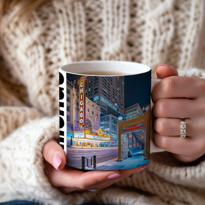 Chicago Theatre Lights, Coffee Nights – Bring the Magic Home
