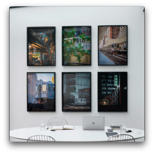 It Just Worked — Chicago L Train Street Photography Print